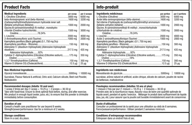 Nutritional Facts