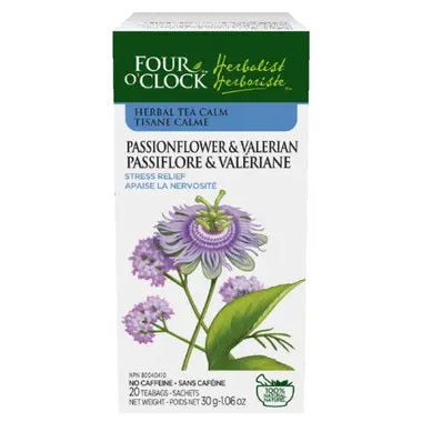 Four o'clock - Passion flower &amp; Valerian - 20 units