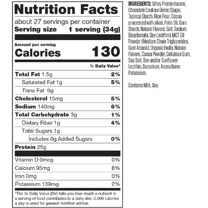 Nutritional Facts