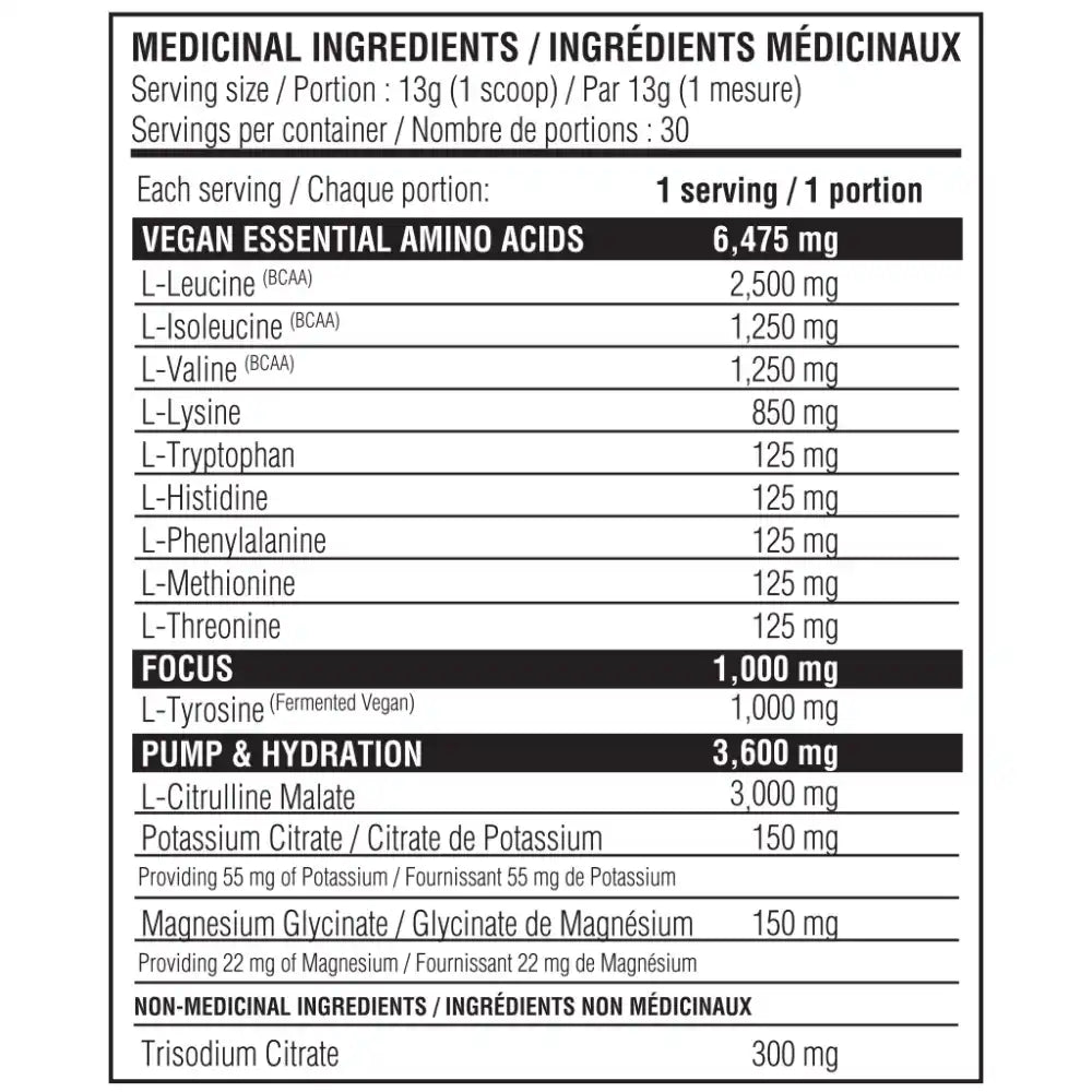 Nutritional Facts