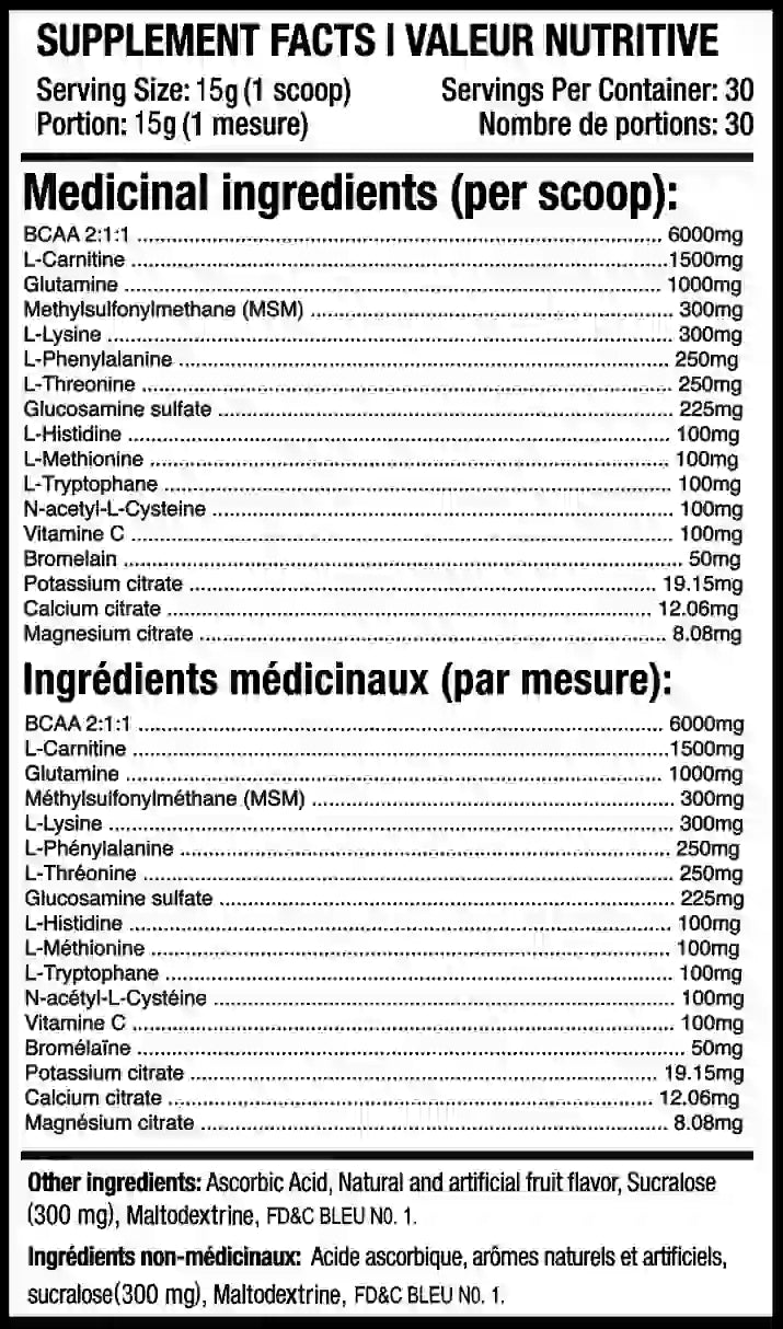 Nutritional Facts