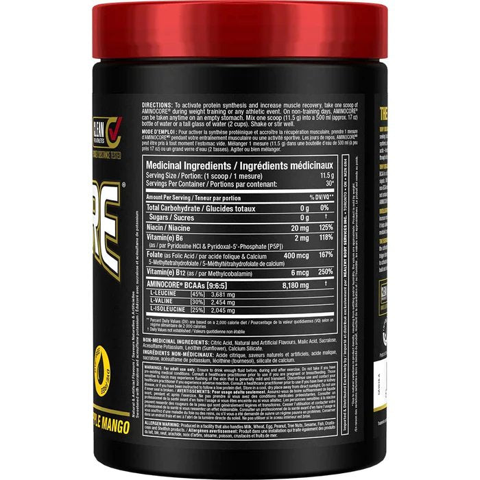 Allmax - Aminocore - Minotaure Nutrition