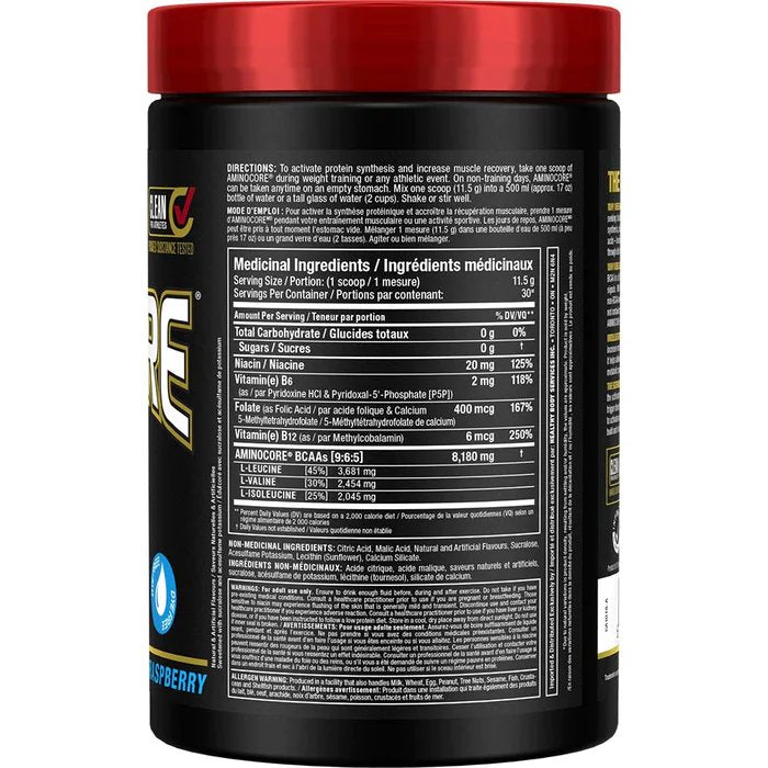 Allmax - Aminocore - Minotaure Nutrition